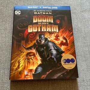 DC Animated Movie Batman The Doom That Came to Gotham Blu-Ray and Digital Code